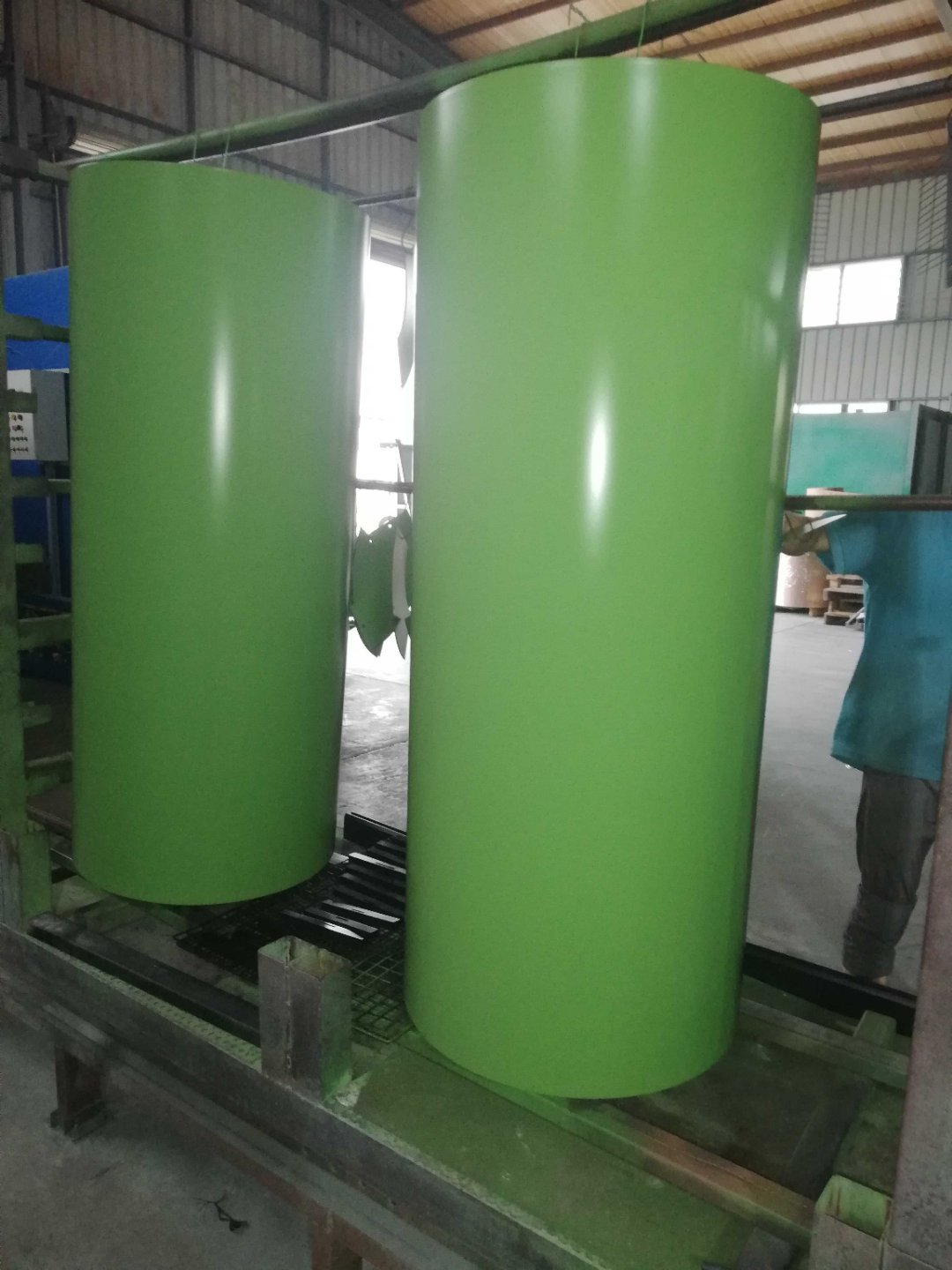 滚筒类防粘喷涂后拍摄